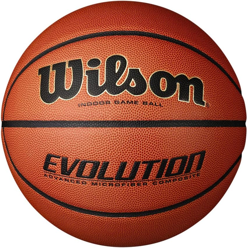 Wilson Evolution Indoor Basketball Youth Size 6 (Black)